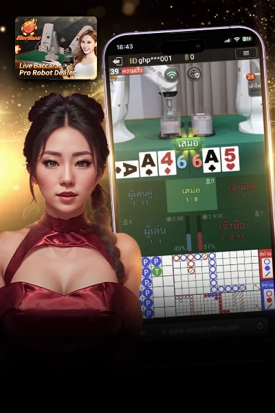 บาคาร่าโรบอทค่ายhotroad by ufabet168 เว็บ ตรง